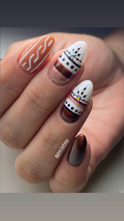 Online Christmas Nailart